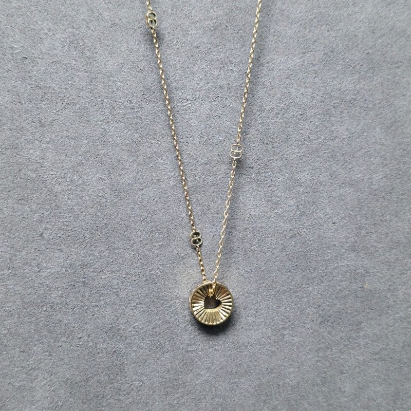 Gucci - 18K Rose Gold Icon Heart Necklace(玫瑰金)-1