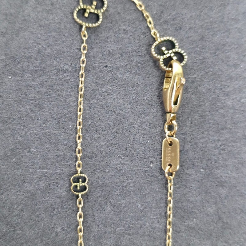 Gucci - 18K Rose Gold Icon Heart Necklace(玫瑰金)-6
