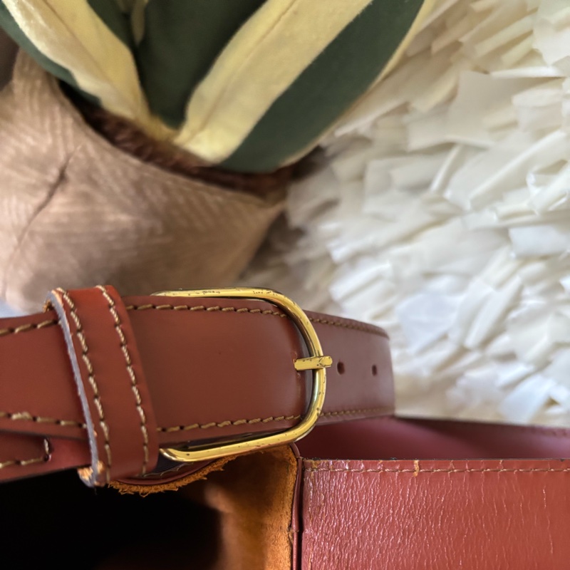 LOUIS VUITTON 絕美八角水波紋真皮水桶包(可肩背/斜側背）-19