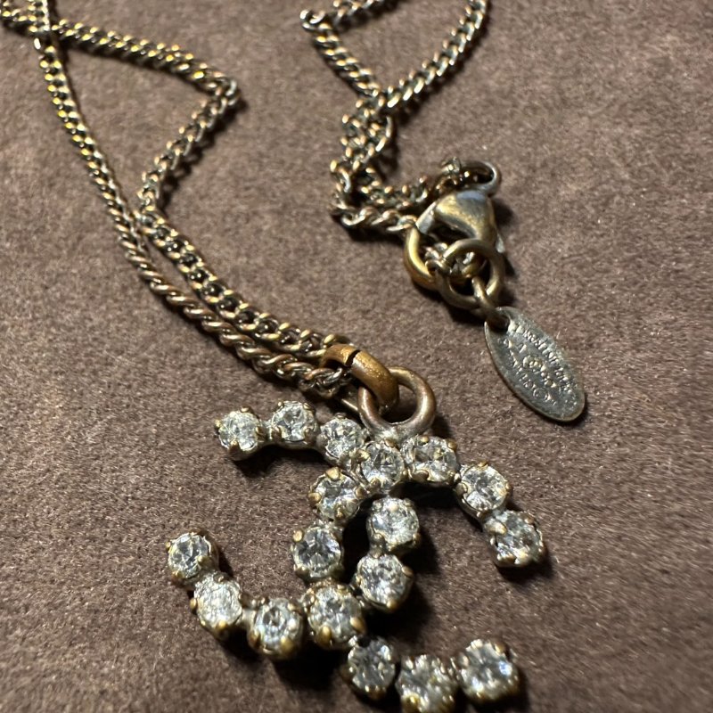 chanel 水鑽 項鍊-5