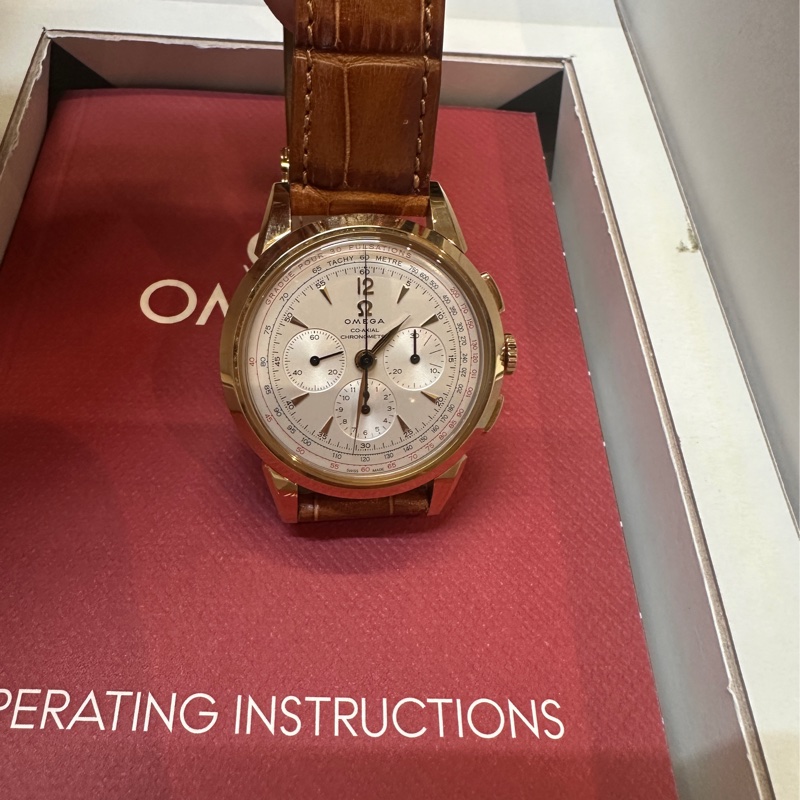 OMEGA 40cm 1848博物館限量表（18K金)機械錶（手上鍊）-0