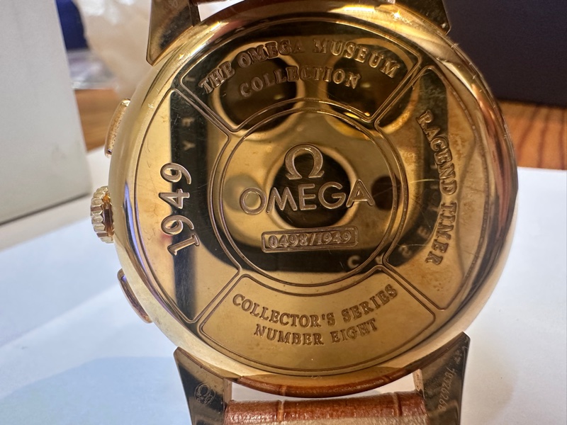 OMEGA 40cm 1848博物館限量表（18K金)機械錶（手上鍊）-7