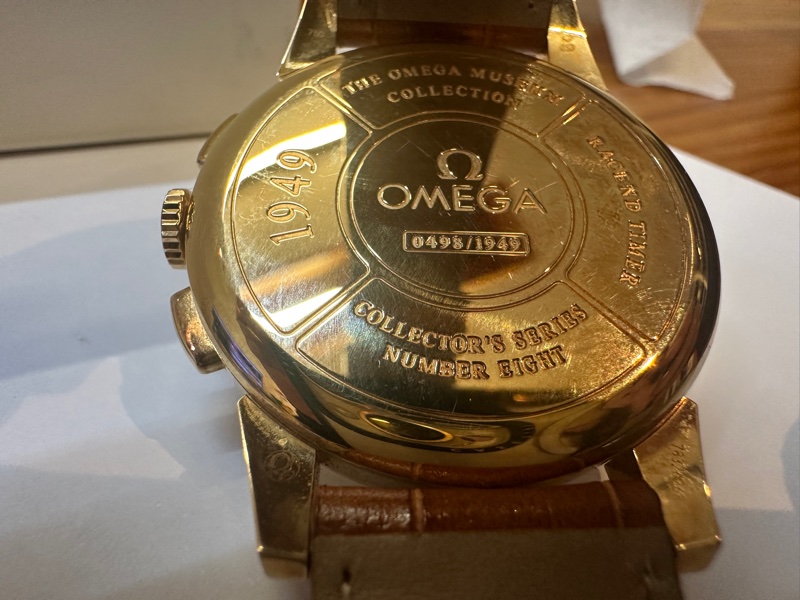 OMEGA 40cm 1848博物館限量表（18K金)機械錶（手上鍊）-16