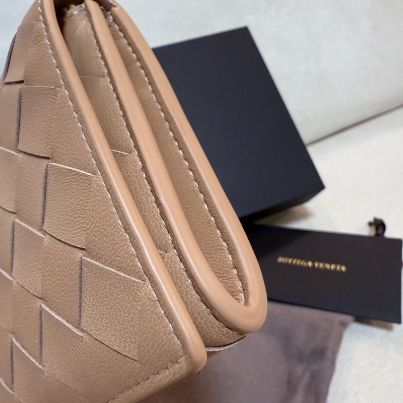 BOTTEGA VENETA 600873 奶茶色長夾-3