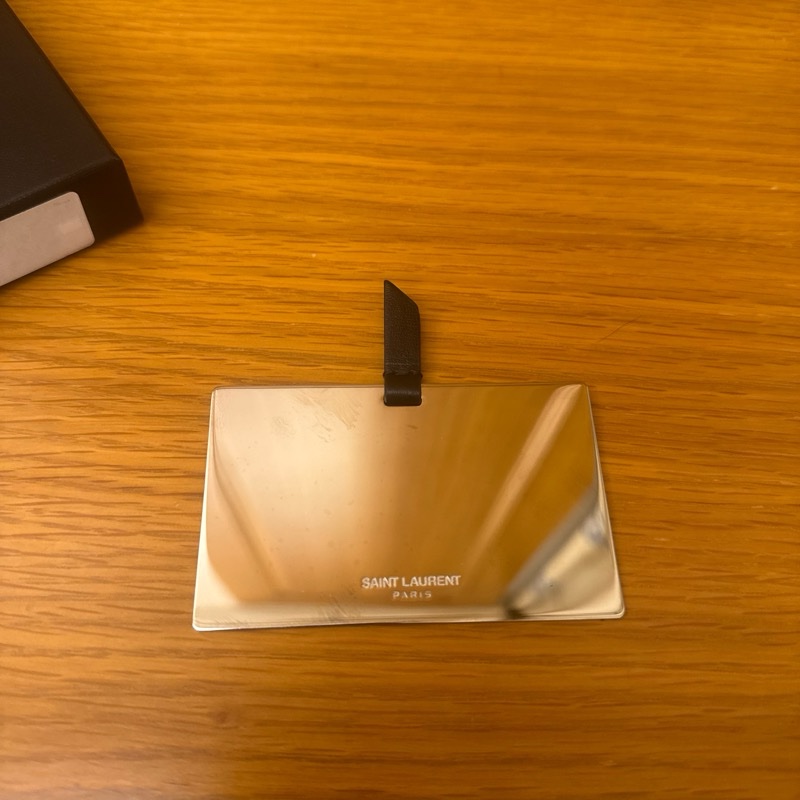 YSL 卡夾 隨身鏡 二件組-8