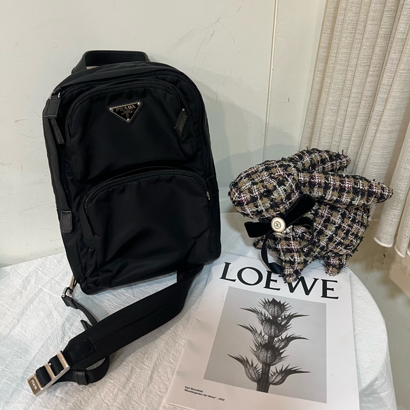 ෆPrada 單肩後背包-6