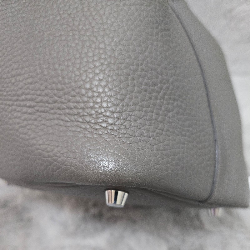 Hermes 愛馬仕 菜籃子 picotin18 錫器灰  灰錫色 錫灰色-22