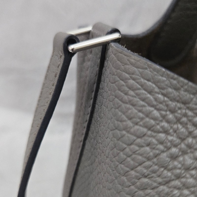 Hermes 愛馬仕 菜籃子 picotin18 錫器灰  灰錫色 錫灰色-42