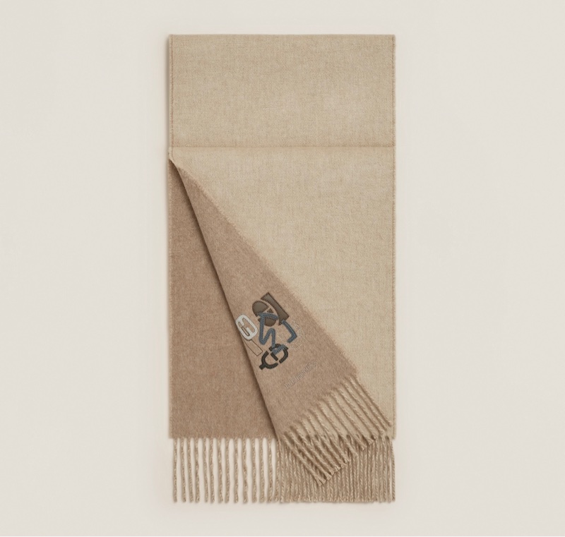 愛馬仕圍巾 全新-2