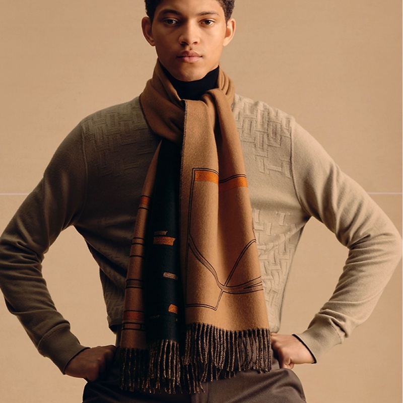 愛馬仕全新圍巾-0