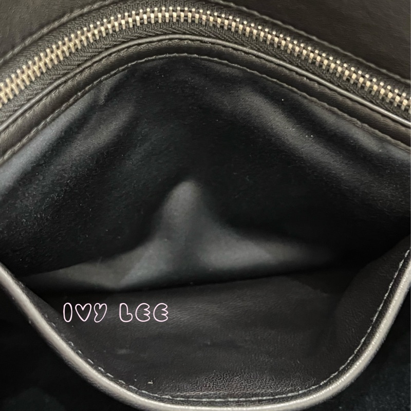 Miu Miu 黑色 Matelasse 皮革抓皺 水晶 雙背帶 單肩包 正品 二手精品-7