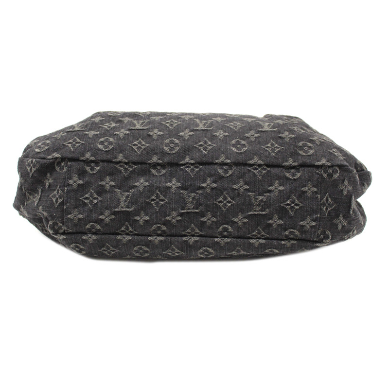 Louis Vuitton Black Monogram Denim Denim Daily PM Hobo Shoulder Bag-4
