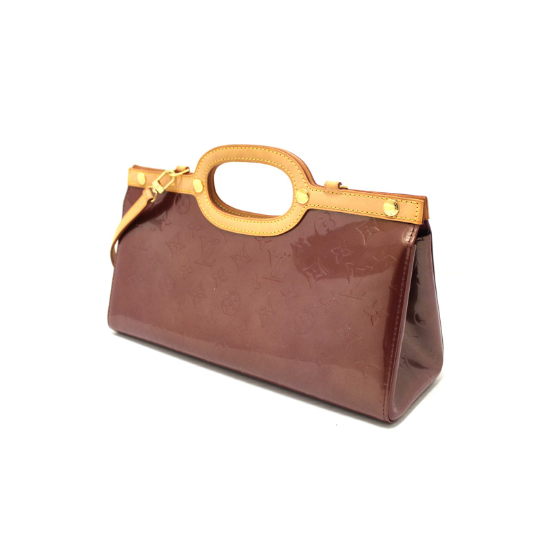 Louis Vuitton Purple Monogram Vernis Leather Roxbury Drive Bag-3