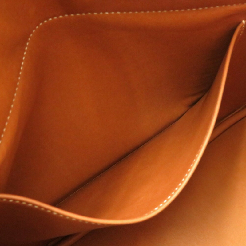 Hermès Bolide 35 Couchvel 金色手提包棕色 1370 HERMES-7