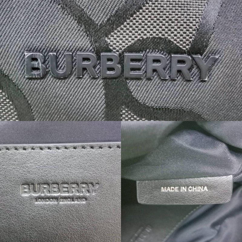 BURBERRY TB帆布胸腰包-5