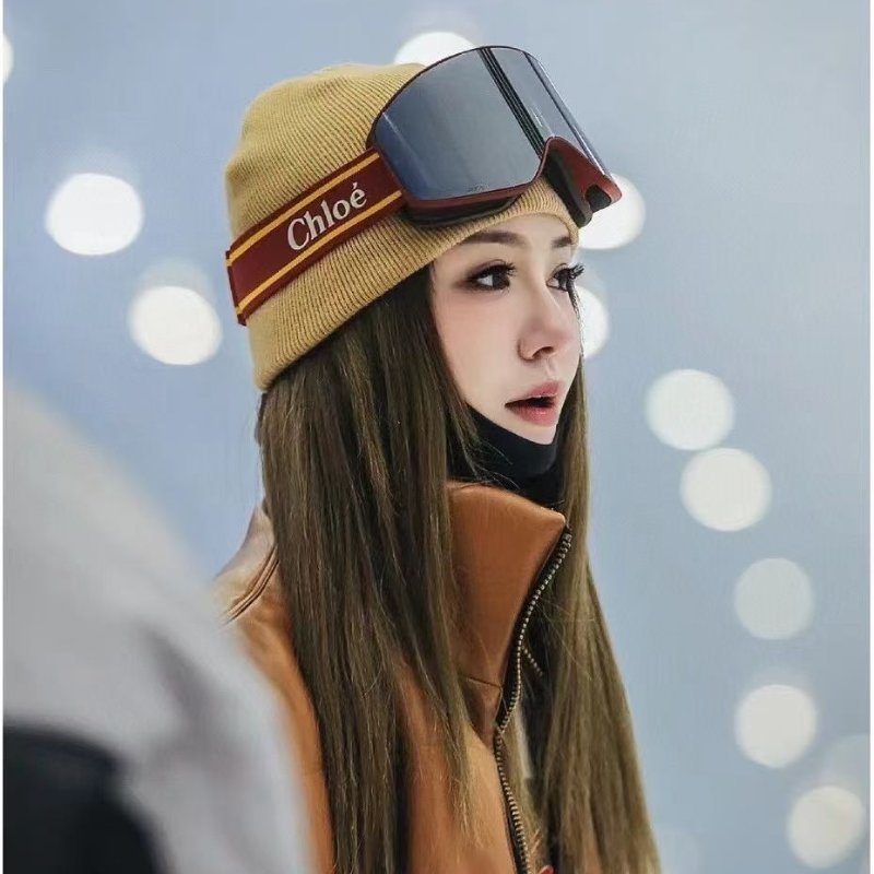 Chloe 新款滑雪鏡 全新全配-0
