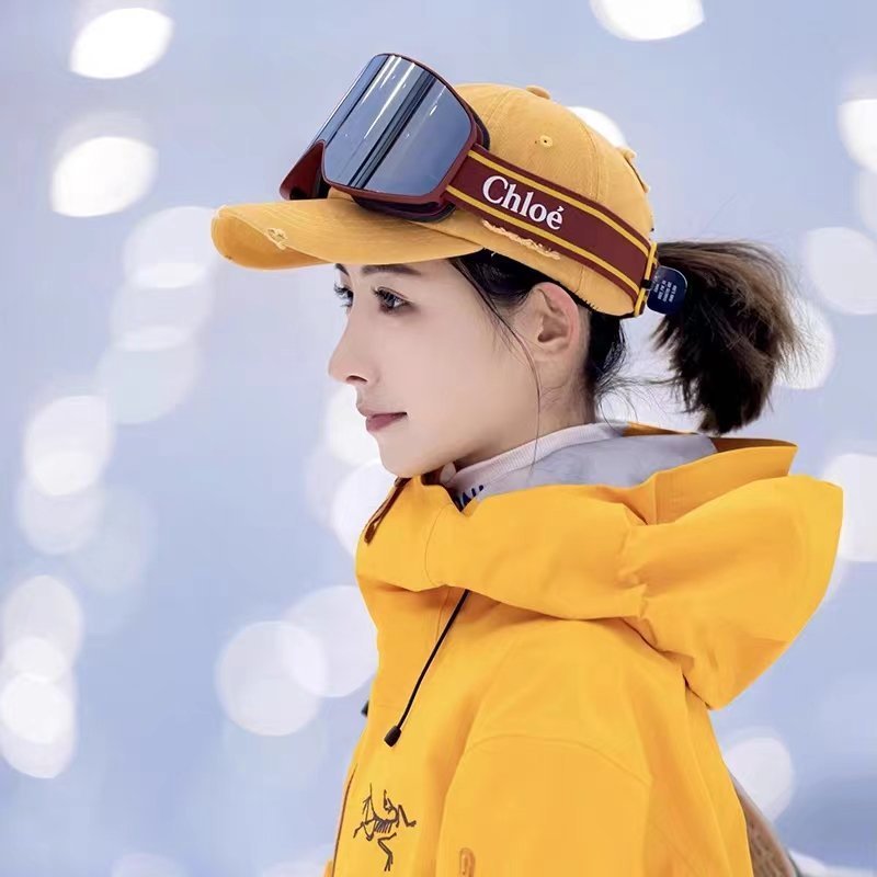 Chloe 新款滑雪鏡 全新全配-1