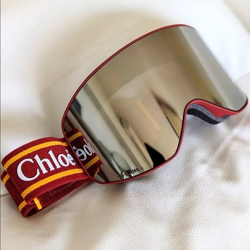 Chloe 新款滑雪鏡 全新全配-2