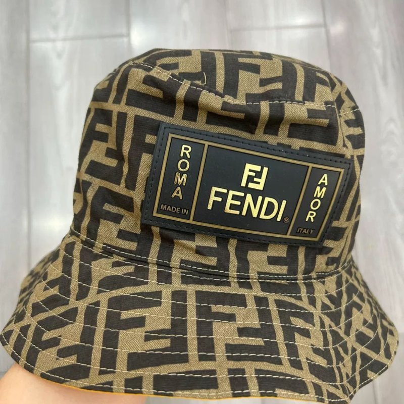 FENDI 老花漁夫帽 58CM 帶一兩次閒置 幾乎全新-0