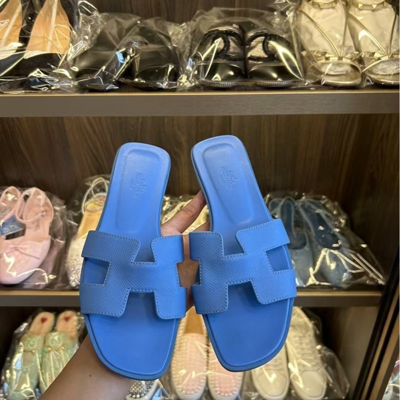 HERMES 拖鞋 只穿兩次很新-4