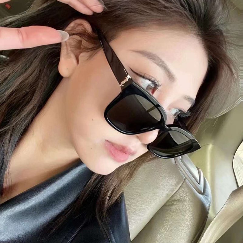 YSL🖤超多博主的同款 爆款m40 logo金標字母太陽眼鏡-0