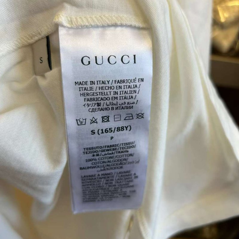 Gucci 短袖上衣 s號寬鬆版 幾乎全新-2