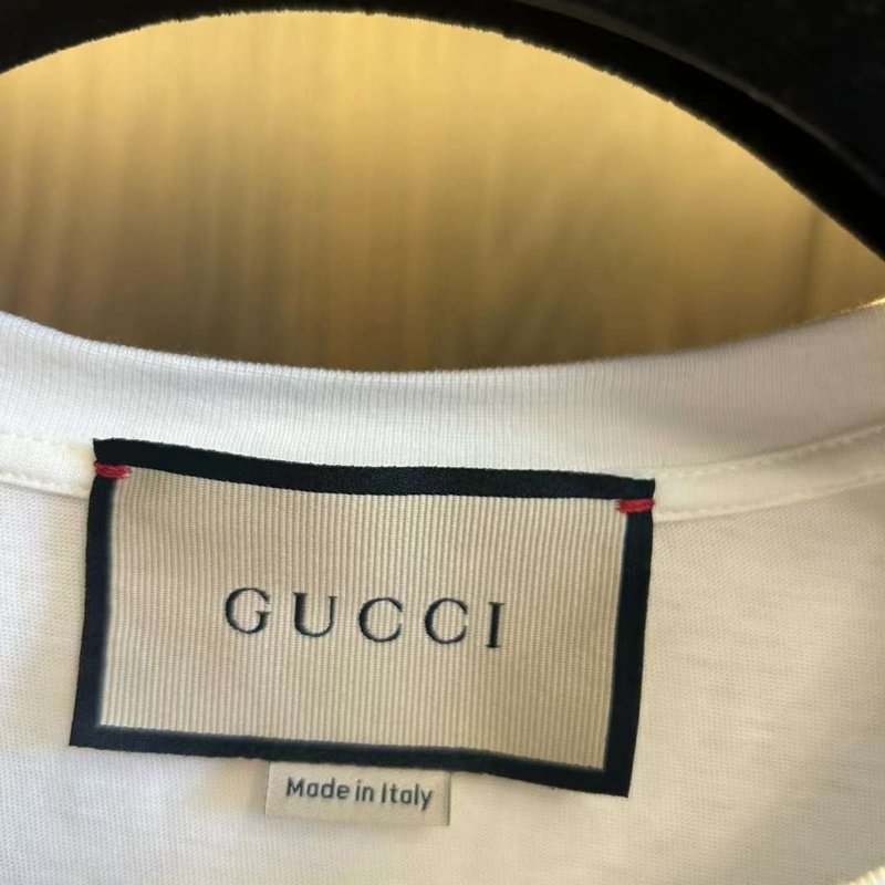 Gucci 短袖上衣 s號寬鬆版 幾乎全新-4