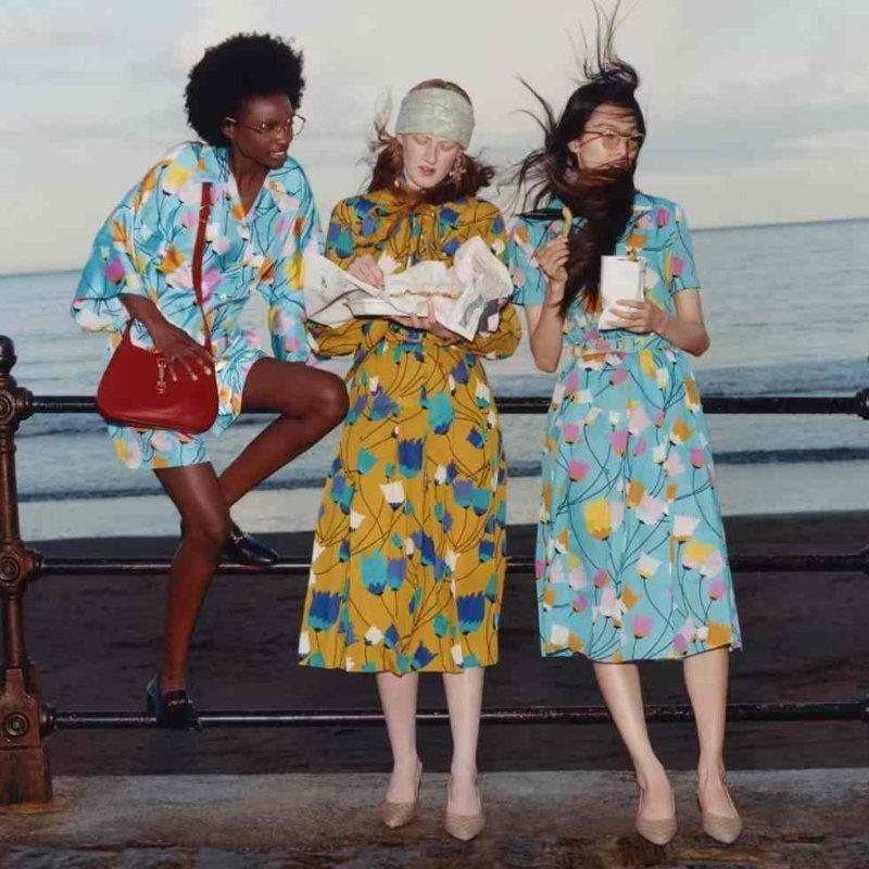 gucci 洋裝 36號 胸圍約90 非常新-1