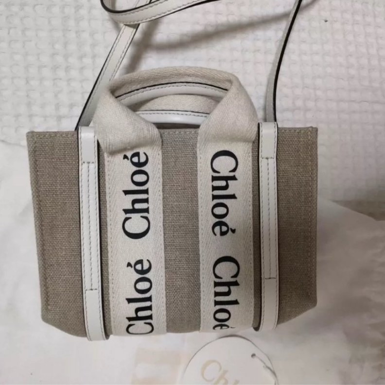 chloe 新款托特mini 只用過兩次很新-0