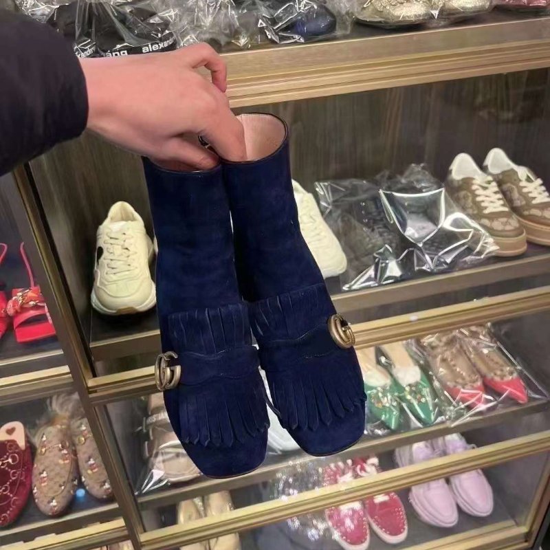 GUCCI 短靴 尺寸37.5碼 已貼底-1