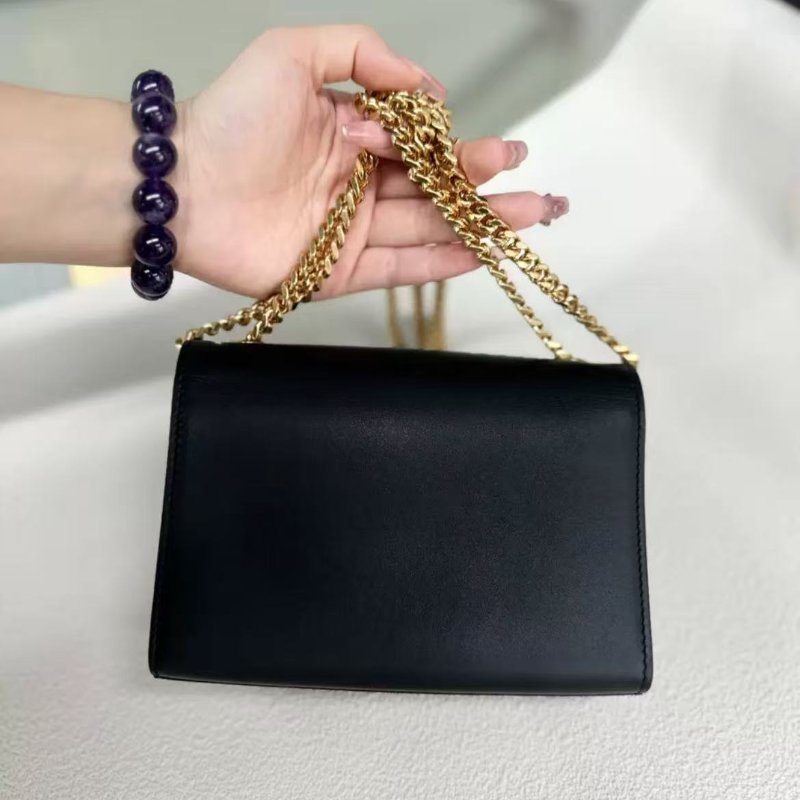 Ysl kate 黑金流蘇小號99新 配件塵袋-5