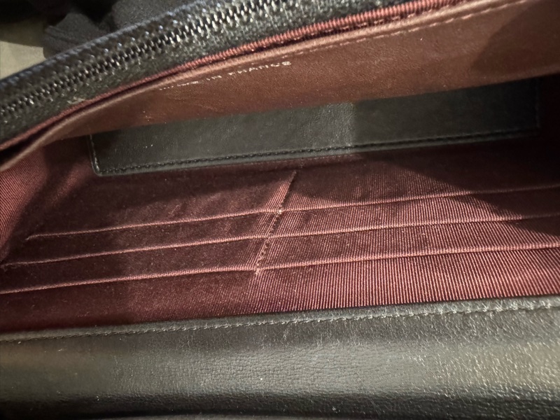 CHANEL 香奈兒 經典雙C Logo鏈子皮夾/WOC斜背包-14