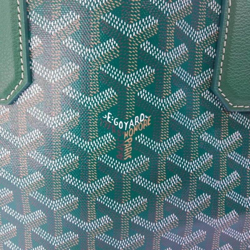 GOYARD VOLTAIRE綠色手提包-5