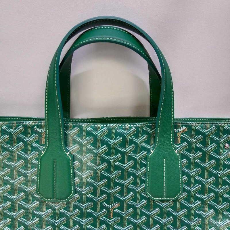 GOYARD VOLTAIRE綠色手提包-6
