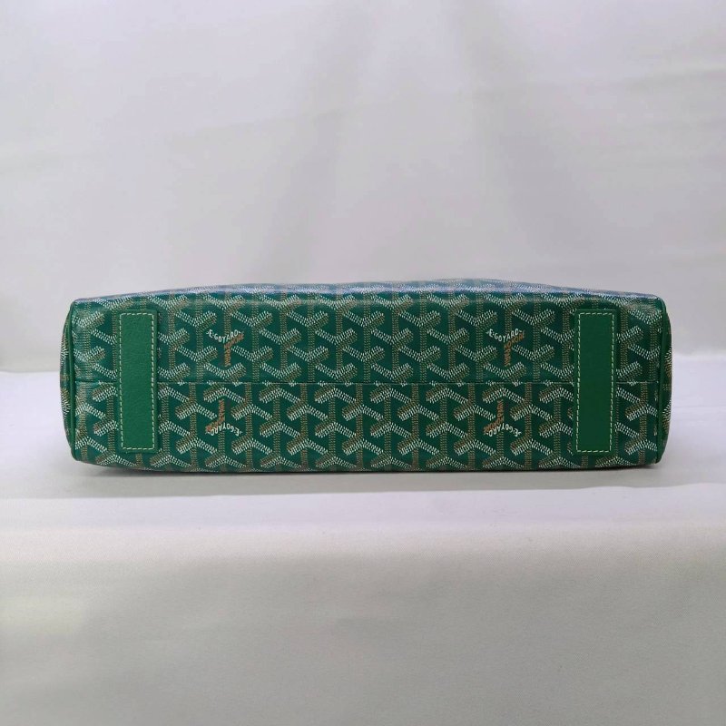 GOYARD VOLTAIRE綠色手提包-7