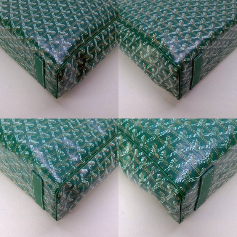 GOYARD VOLTAIRE綠色手提包-8