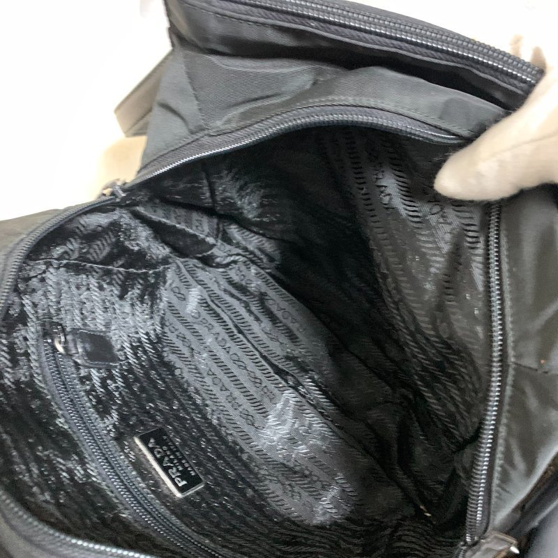 prada 托特包 中古款 尺寸23cm 很新 配件塵袋-2