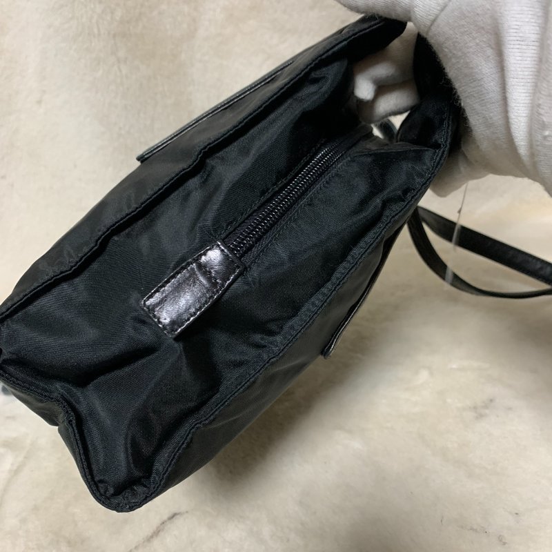 prada 托特包 中古款 尺寸23cm 很新 配件塵袋-7