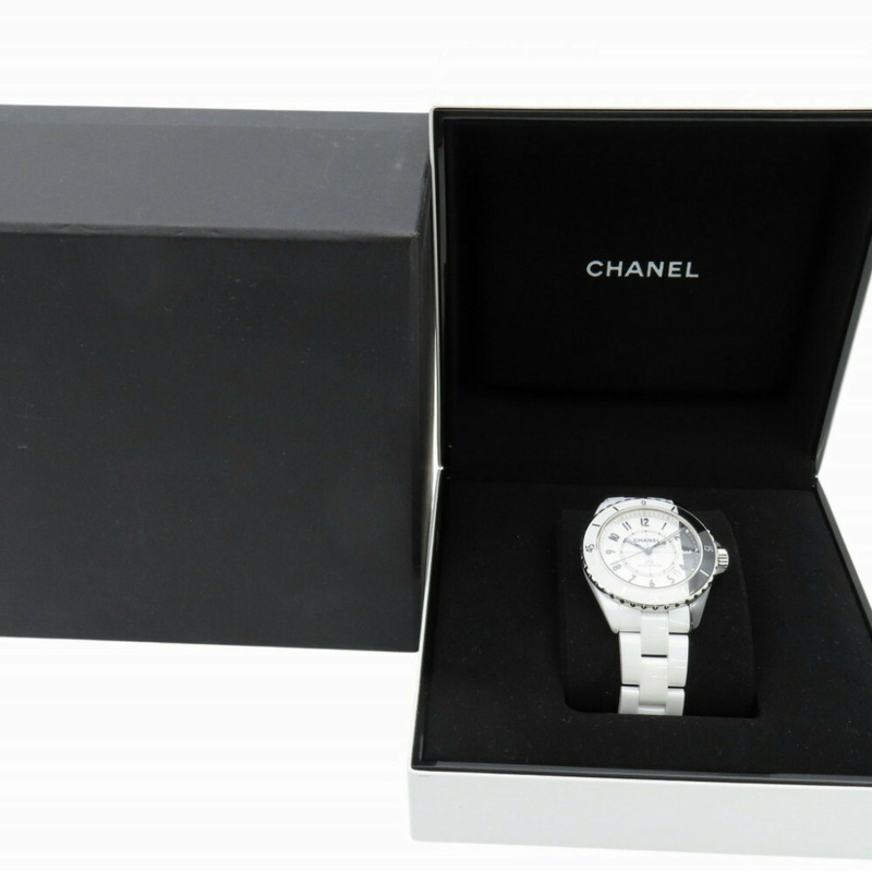 香奈兒 J12 Paradox H6515 自動陶瓷腕錶，白色/黑色，1532CHANEL 男士-2
