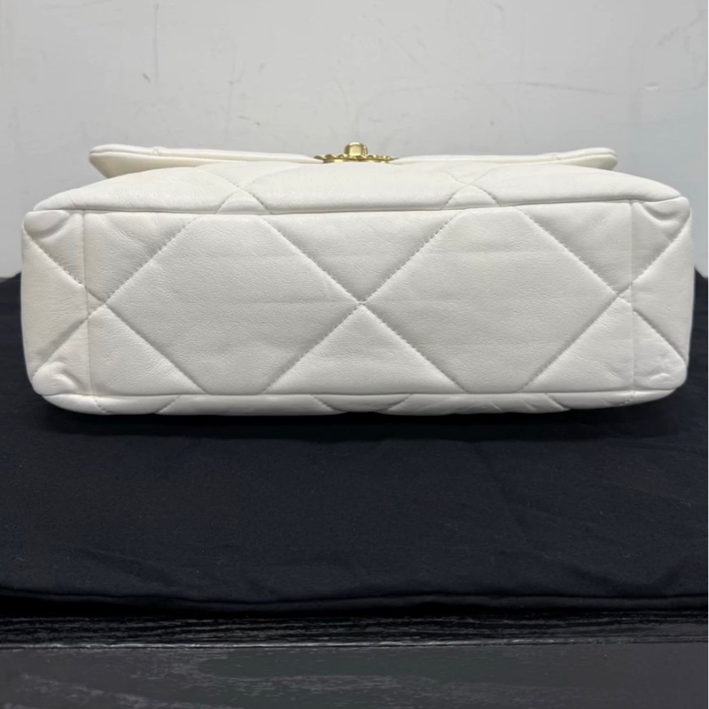 香奈兒/Chanel 19bag 白色 中号30*20-8