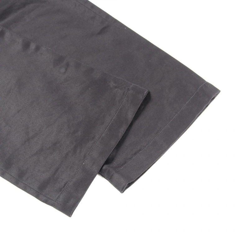 CHROME HEARTS 十字球扣斜紋棉布褲 黑色 二手男款-5