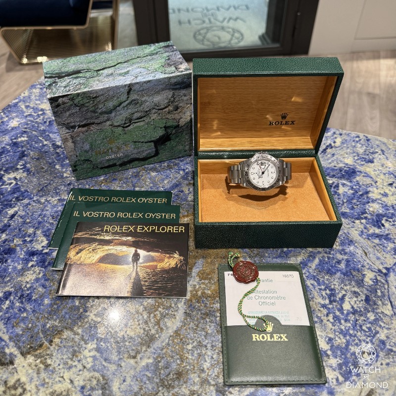 9成新 二手 Rolex Explorer II REF. 16570-1