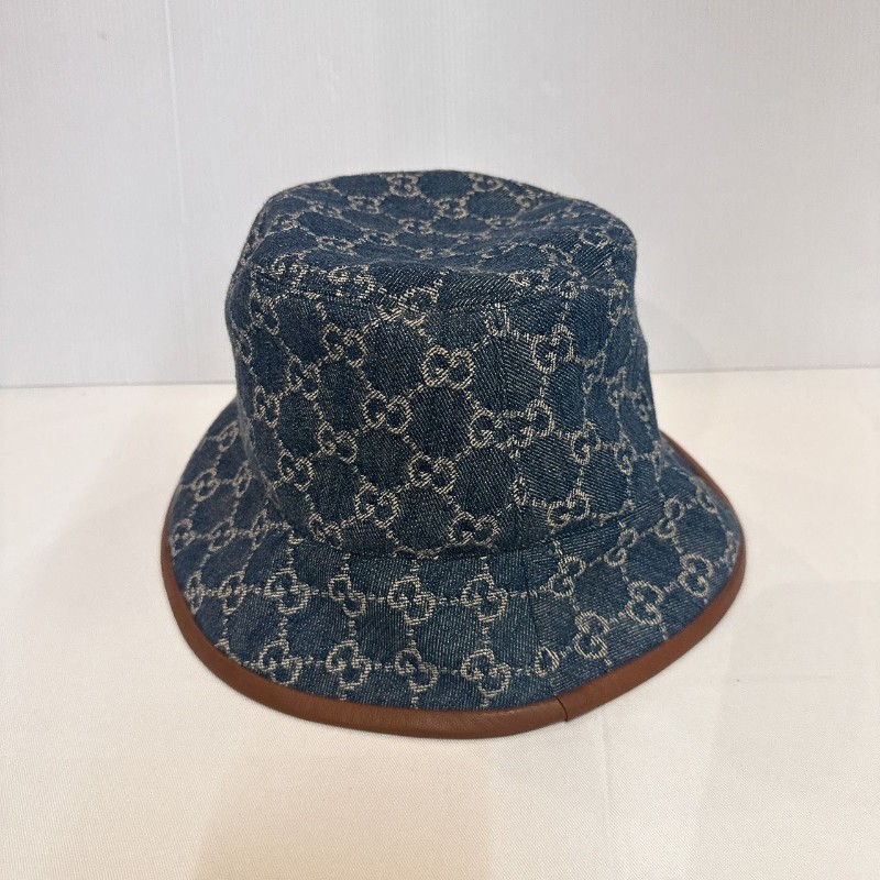 莉亞精品♡Gucci 牛仔漁夫帽 尺碼M-1