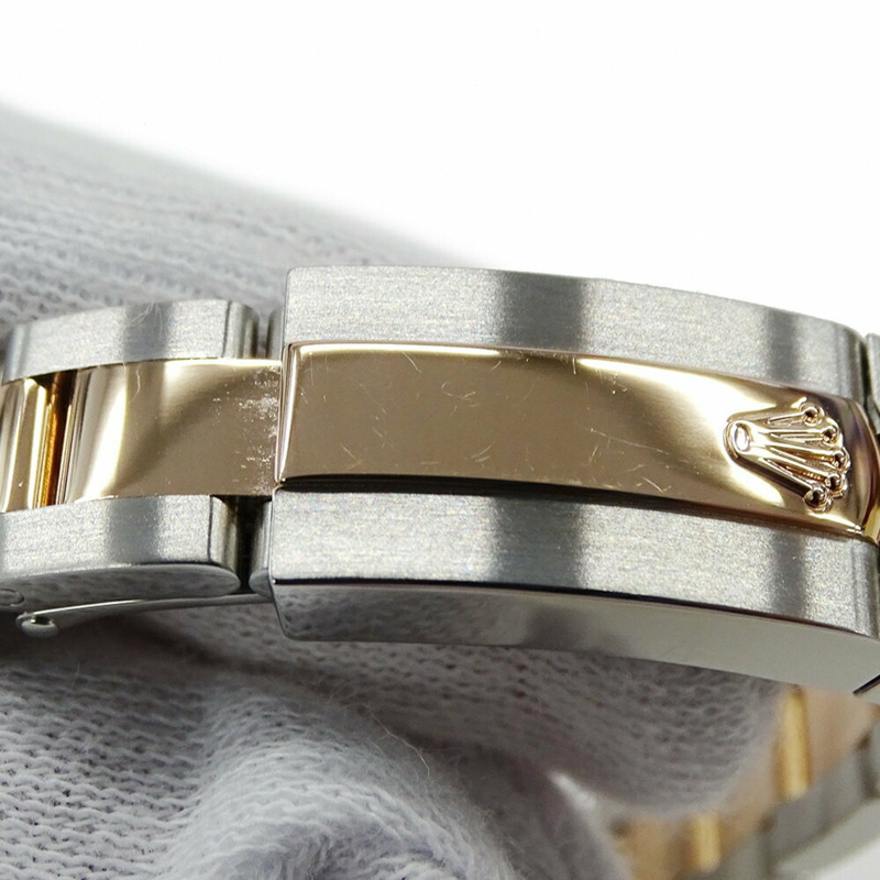 勞力士 Datejust 179161NR(隨機編號)女士腕錶,帶蓮花、貝殼和鑽石設計,自動上鍊,不銹鋼,玫瑰金,PG 組合,已大修拋光-16