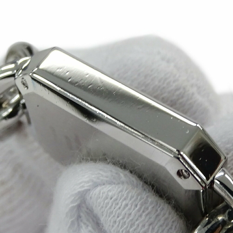 CHANEL 女士 Premiere 腕錶，大號，石英，不鏽鋼，H0452，銀色/黑色，方形鏈條，拋光-11