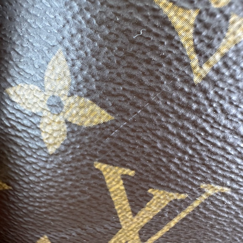 LV Boîte Chapeau Souple MM 老花大圓餅 晶片款單肩斜肩包-10