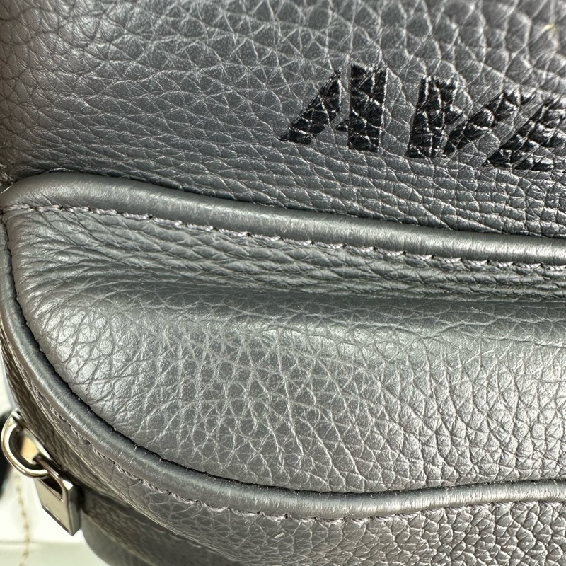 DIOR Atelier Signature Backpack 全真皮灰色背包-9