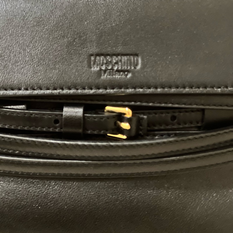 MOSCHINO Tie Me 綁帶包 （附揹帶）現貨-13