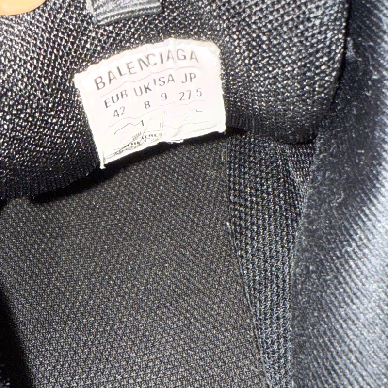 巴黎世家Balenciaga track black-9