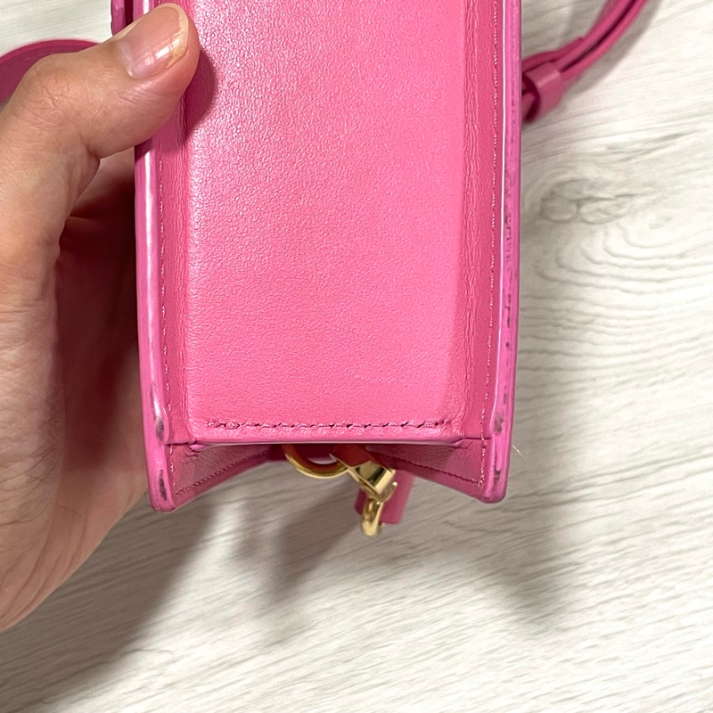 JACQUEMUS LE BAMBINO MINI 粉紅（含揹帶）-8